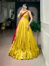 Lnb1766 Micro Crepe Chanderi Navratri Lehenga Choli